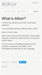 Mobile Screenshot of aliksir.org